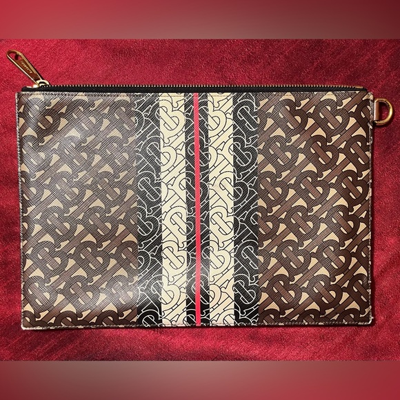 Burberry TB Large Pouch/Wristlet - Picture 2 of 4
